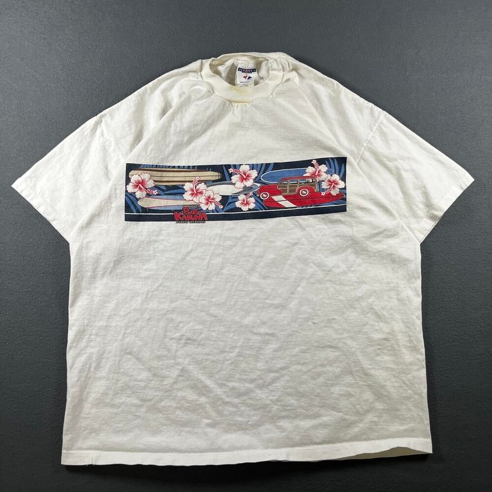 Jerzees Men's White T-shirt